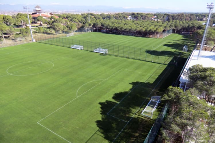 Football pitches